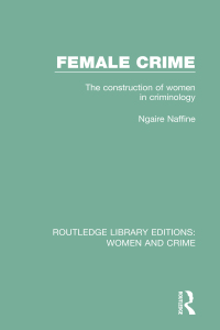 Imagen de portada: Female Crime 1st edition 9781138126022