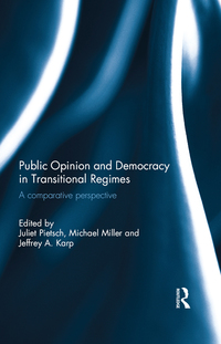 Imagen de portada: Public Opinion and Democracy in Transitional Regimes 1st edition 9781138309371