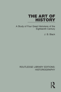 Cover image: The Art of History 1st edition 9781138124813