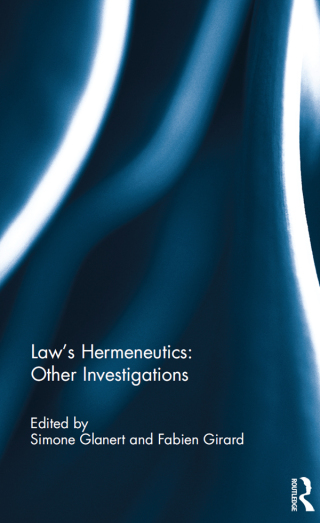 Cover image: Law's Hermeneutics 1st edition 9781138123724