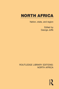 Imagen de portada: North Africa 1st edition 9781138122734