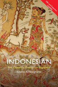 Cover image: Colloquial Indonesian 1st edition 9781138958418