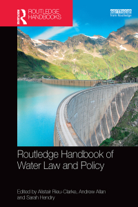 صورة الغلاف: Routledge Handbook of Water Law and Policy 1st edition 9780367231064