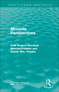 Imagen de portada: Minority Perspectives 1st edition 9781138121218