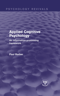 Cover image: Applied Cognitive Psychology 1st edition 9780367475758