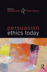 صورة الغلاف: Persuasion Ethics Today 1st edition 9780765644725