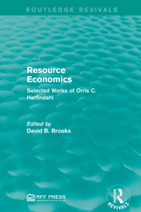 Imagen de portada: Resource Economics 1st edition 9781138120907