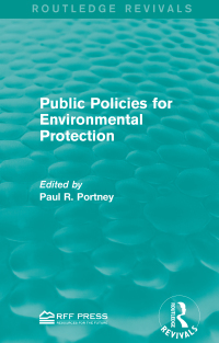 Omslagafbeelding: Public Policies for Environmental Protection 1st edition 9781138120877