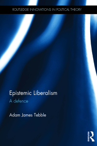 Omslagafbeelding: Epistemic Liberalism 1st edition 9780415591997
