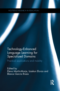 Cover image: Technology-Enhanced Language Learning for Specialized Domains 1st edition 9781138565135