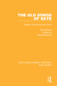 Cover image: The Old Songs of Skye 1st edition 9781138122697