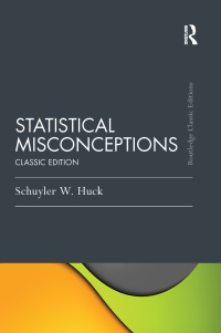 Cover image: Statistical Misconceptions 1st edition 9781138120075