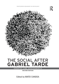Omslagafbeelding: The Social after Gabriel Tarde 2nd edition 9781138119550