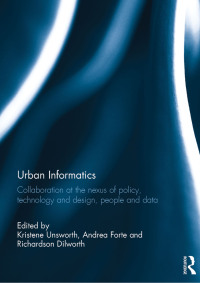 Imagen de portada: Urban Informatics 1st edition 9781138119499