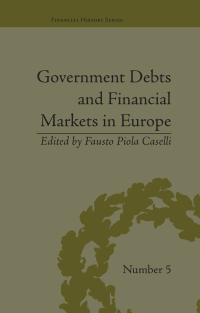 Imagen de portada: Government Debts and Financial Markets in Europe 1st edition 9781138663718
