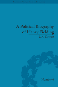 Imagen de portada: A Political Biography of Henry Fielding 1st edition 9781138665262
