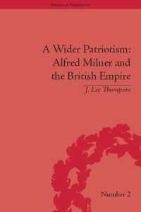 Cover image: A Wider Patriotism 1st edition 9781851968916