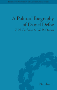 Omslagafbeelding: A Political Biography of Daniel Defoe 1st edition 9781138663367