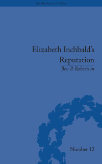 表紙画像: Elizabeth Inchbald's Reputation 1st edition 9781851961597