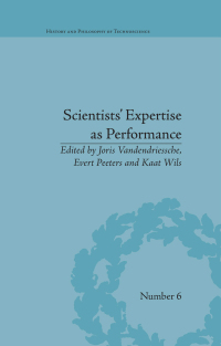 Cover image: Scientists' Expertise as Performance 1st edition 9780367599805