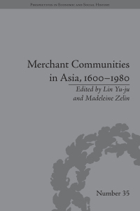 Imagen de portada: Merchant Communities in Asia, 1600–1980 1st edition 9780367669058