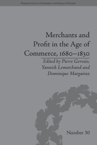 Imagen de portada: Merchants and Profit in the Age of Commerce, 1680–1830 1st edition 9781138663176