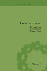 Cover image: Entrepreneurial Families 1st edition 9781138661738