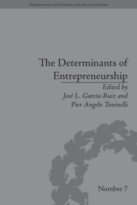 Immagine di copertina: The Determinants of Entrepreneurship 1st edition 9781138661370