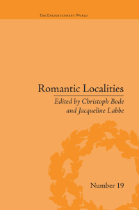 Cover image: Romantic Localities 1st edition 9781138661165