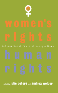 Imagen de portada: Women's Rights, Human Rights 1st edition 9780415909945