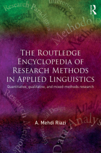 Imagen de portada: The Routledge Encyclopedia of Research Methods in Applied Linguistics 1st edition 9781032098074