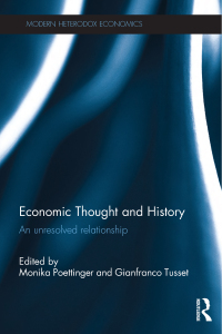 表紙画像: Economic Thought and History 1st edition 9781138101395
