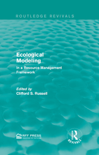 Cover image: Ecological Modeling 1st edition 9781138100923