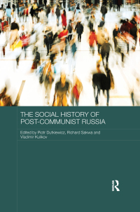 Imagen de portada: The Social History of Post-Communist Russia 1st edition 9781138919204
