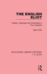 Cover image: The English Eliot 1st edition 9781138999428