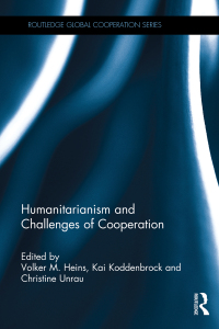 Cover image: Humanitarianism and Challenges of Cooperation 1st edition 9781138963382