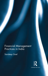 Cover image: Financial Management Practices in India 1st edition 9781138963221