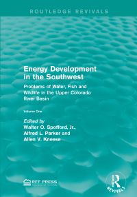 Imagen de portada: Energy Development in the Southwest 1st edition 9781138963085