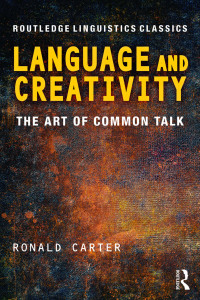 Cover image: Language and Creativity 1st edition 9780415699822