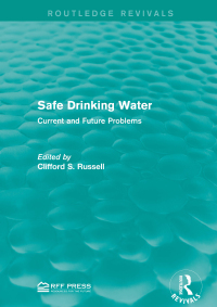 Cover image: Safe Drinking Water 1st edition 9781138962583