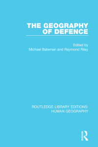 Imagen de portada: The Geography of Defence 1st edition 9781138962507