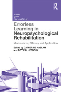 Cover image: Errorless Learning in Neuropsychological Rehabilitation 1st edition 9781138959248