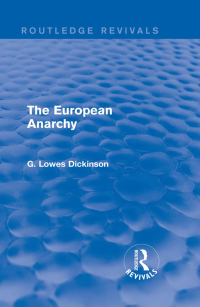 Cover image: The European Anarchy 1st edition 9781138958708