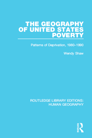 Immagine di copertina: The Geography of United States Poverty 1st edition 9781138957305