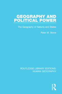 صورة الغلاف: Geography and Political Power 1st edition 9781138957299