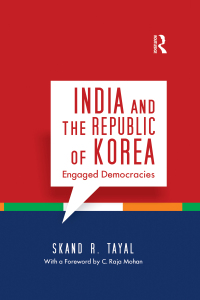 Imagen de portada: India and the Republic of Korea 1st edition 9781138660397