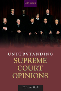 Imagen de portada: Understanding Supreme Court Opinions 6th edition 9781138474000