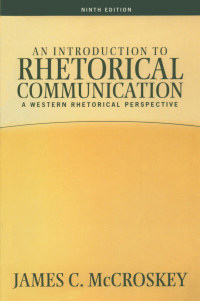 Omslagafbeelding: An Introduction to Rhetorical Communication 9th edition 9781138465459