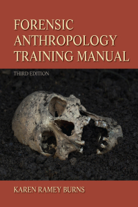 Cover image: Forensic Anthropology Training Manual 3rd edition 9781138403840