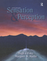 Cover image: Sensation and Perception 5th edition 9780205579808